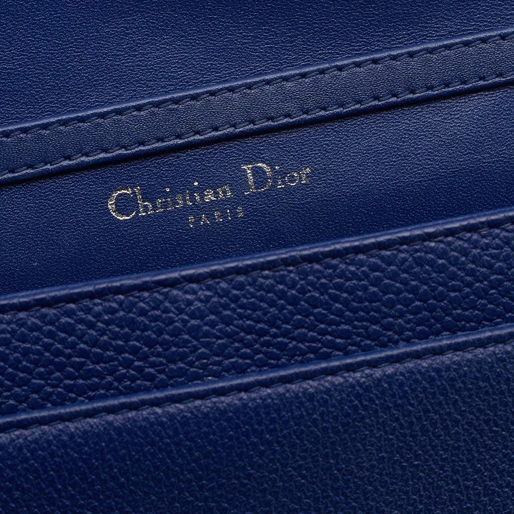 Dior Blue Leather Diorama Wallet On Chain 商品