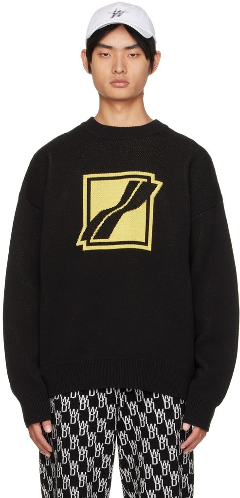 Black Crewneck Sweater商品第1张图片规格展示