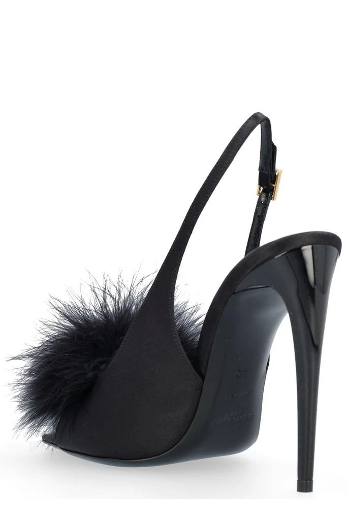 商品Yves Saint Laurent|Saint Laurent Mae Slingback Sandals,价格¥5487,第3张图片详细描述