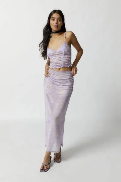 商品Out From Under|Out From Under Violet Mesh & Lace Cami,价格¥75,第5张图片详细描述