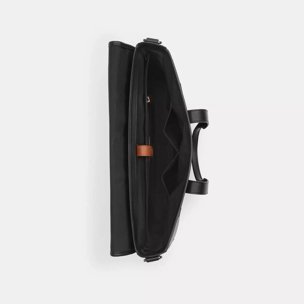 商品Coach|Sullivan Portfolio Brief In Signature Canvas,价格¥1933,第2张图片详细描述