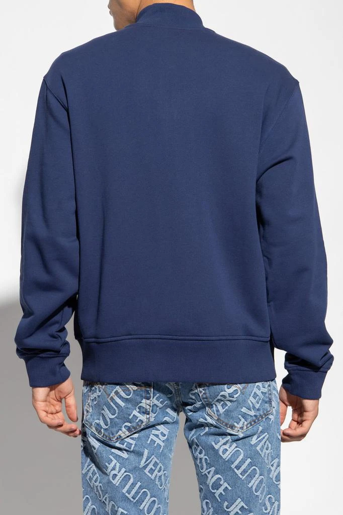 商品Versace|Versace Jeans Couture Logo Printed Zip Up Sweatshirt,价格¥1870,第3张图片详细描述