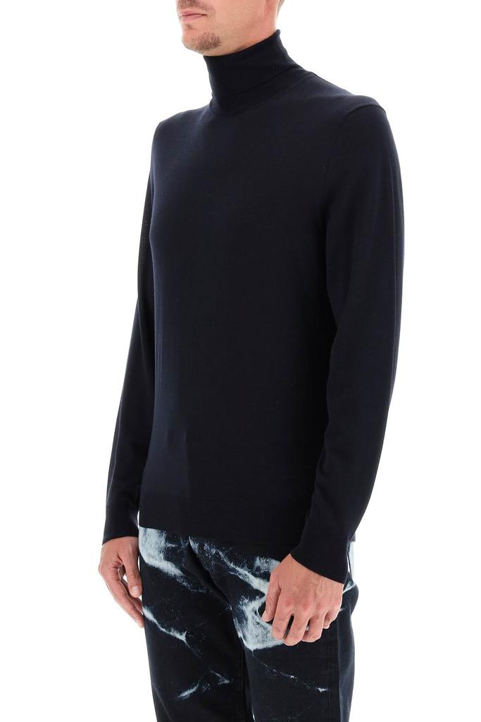 Drumohr turtleneck sweater in superfine merino wool商品第4张图片规格展示