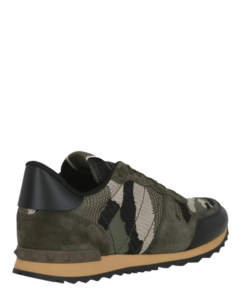 商品Valentino|Camouflage Rockrunner Sneakers,价格¥2950,第3张图片详细描述