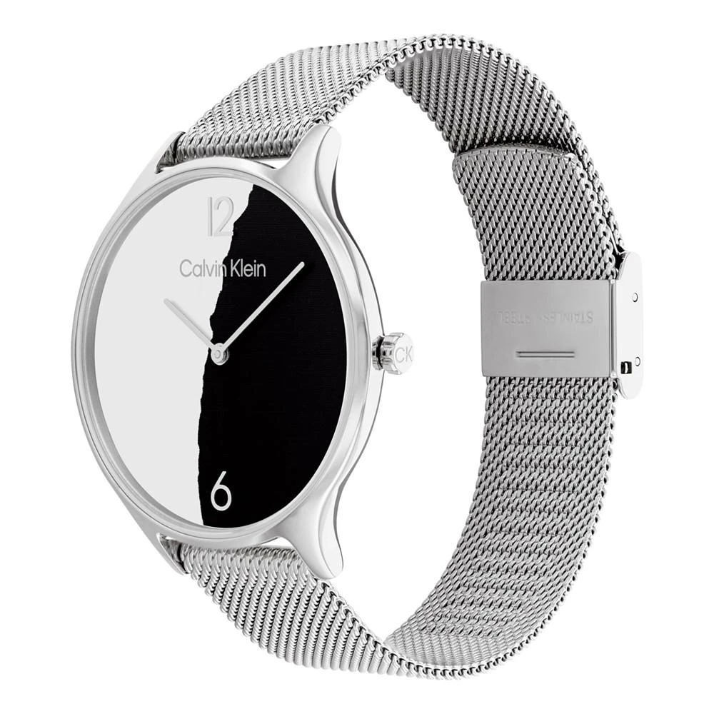 商品Calvin Klein|Stainless Steel Mesh Bracelet Watch 38mm,价格¥973,第2张图片详细描述