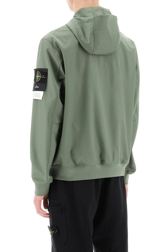 商品Stone Island|light soft shell-r hooded jacket,价格¥2179,第3张图片详细描述