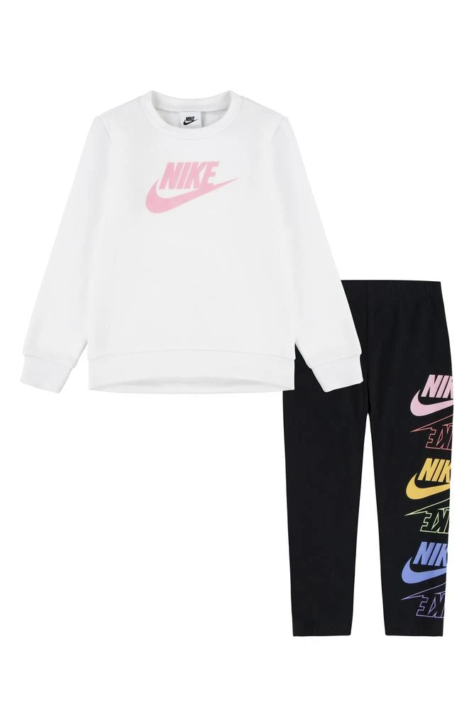 商品NIKE|Kids' Futura Stack Long Sleeve T-Shirt & Leggings Set,价格¥167,第1张图片