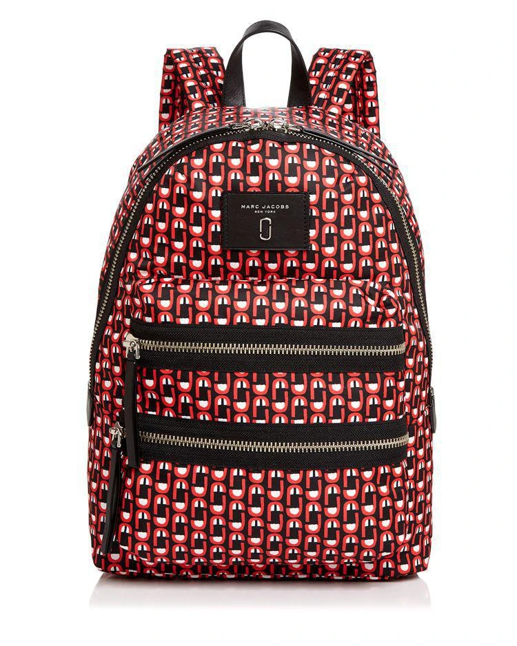 商品Marc Jacobs|Biker Logo Scream Print Backpack,价格¥1111,第1张图片