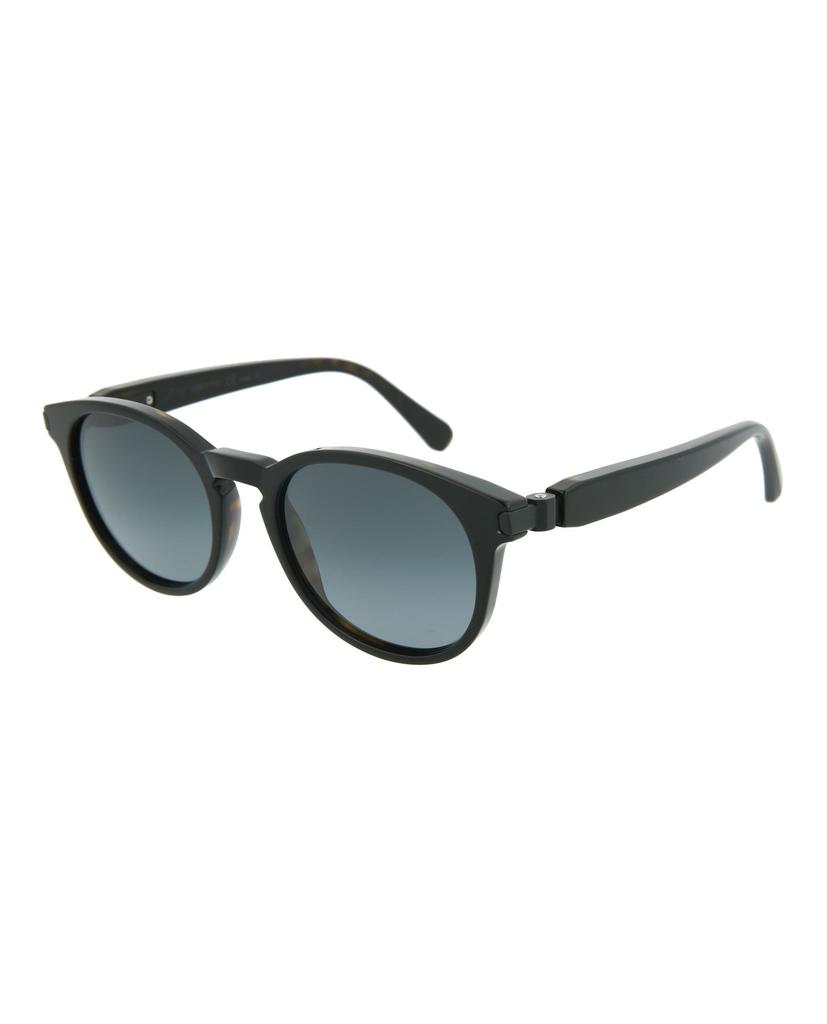 Round-Frame Acetate Sunglasses商品第2张图片规格展示