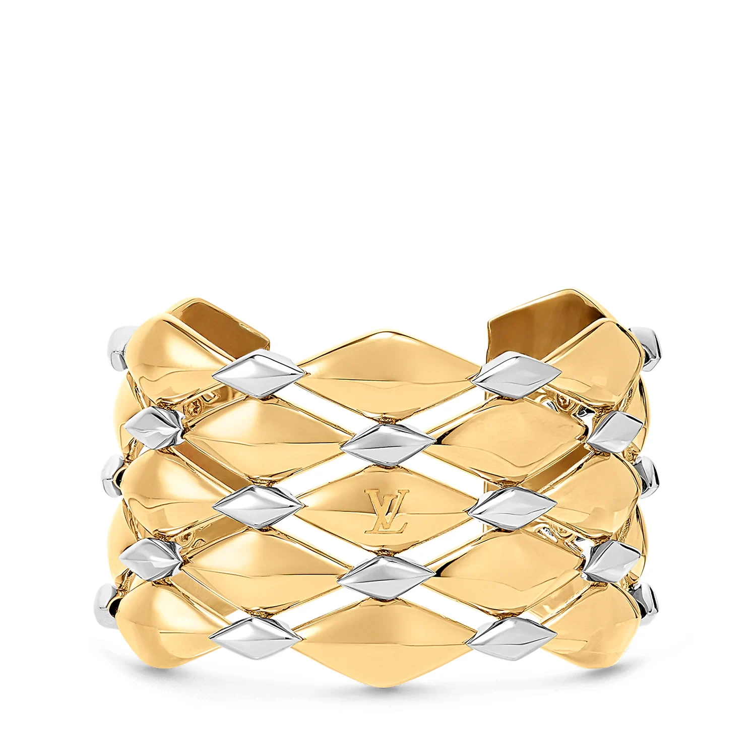 商品Louis Vuitton|【预售】 LV路易威登 25春夏 女士 手镯 LV MALLETAGE 手镯 M1496S ,价格¥10311,第1张图片
