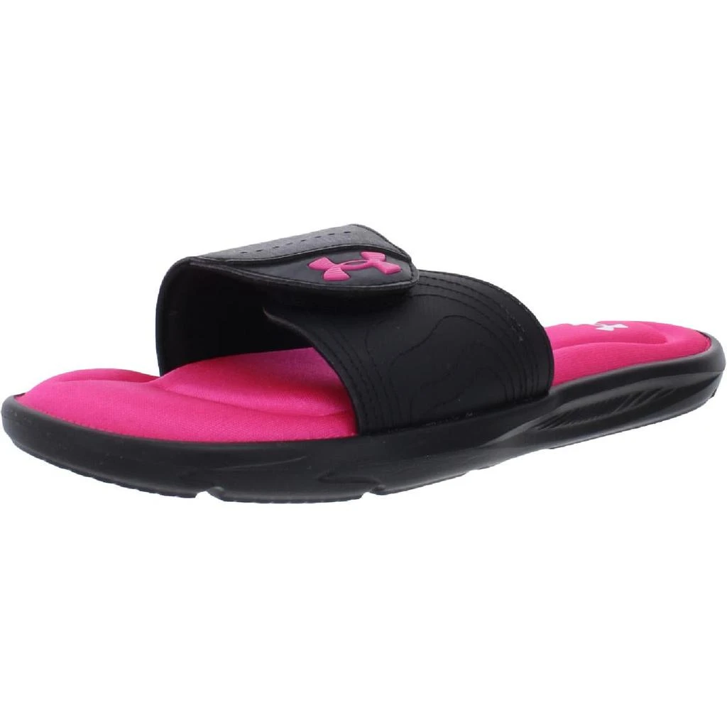 商品Under Armour|Under Armour Womens Ignite IX SL Slip On Flat Slide Sandals,价格¥114,第1张图片
