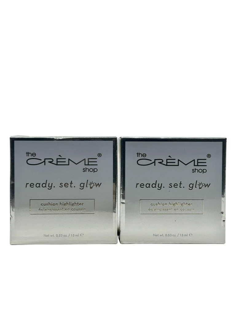 商品Creme Shop|The  Ready Set Glow Cushion Highlighter Gold Glow 0.53 OZ Set of 2,价格¥57,第1张图片