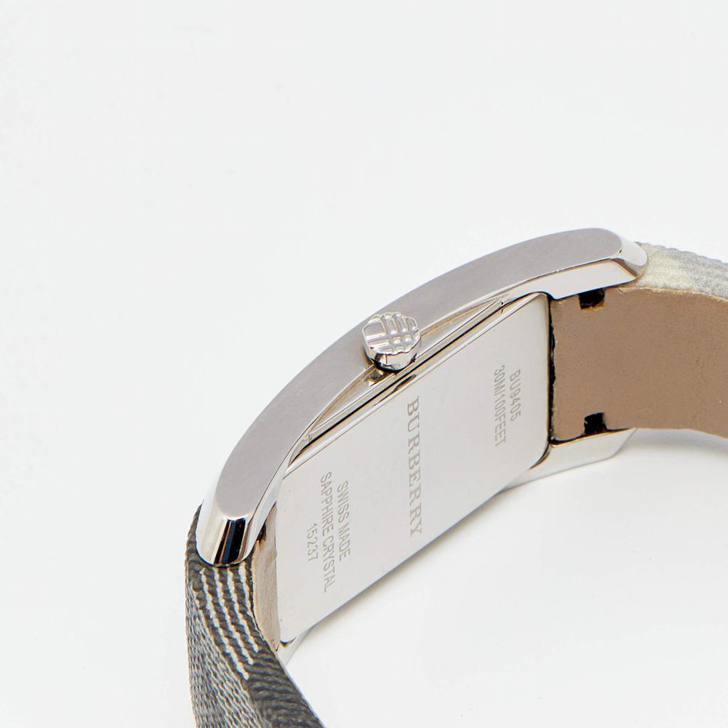 Burberry Black Stainless Steel Canvas Nova BU9405 Women's Wristwatch 25 mm商品第7张图片规格展示