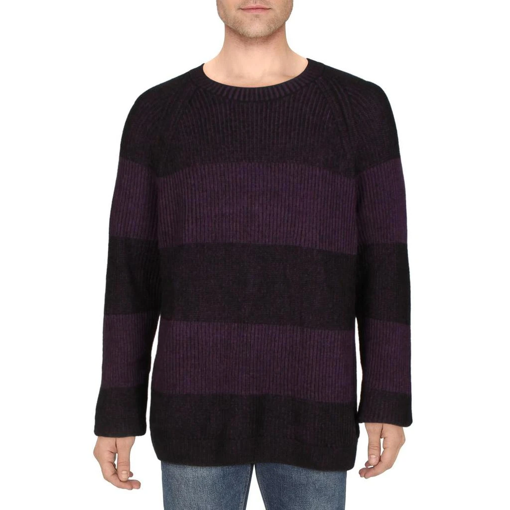 商品INC International|Mens Ribbed Pullover Crewneck Sweater,价格¥143,第3张图片详细描述