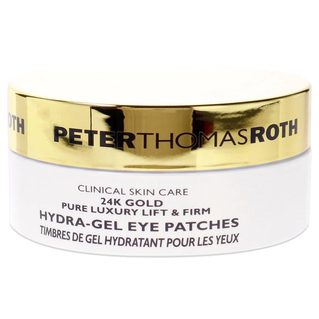 商品Peter Thomas Roth|24K Gold Pure Luxury Lift and Firm Hydra-Gel Eye Patches by Peter Thomas Roth for Women - 60 Pc Patches,价格¥416,第3张图片详细描述
