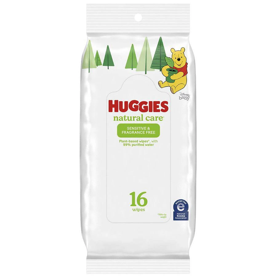 商品Huggies|Sensitive Travel Size Baby Wipes Fragrance Free,价格¥14,第1张图片