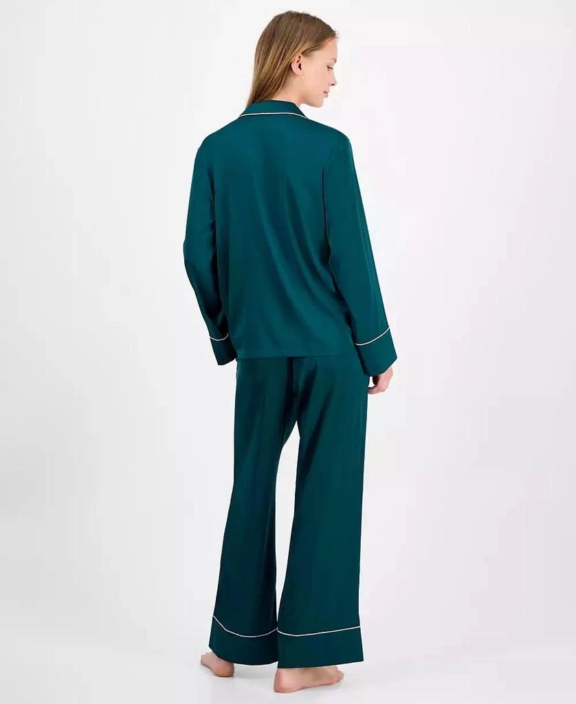 商品INC International|I.N.C International Concepts Women's Satin Pajama Set with Diamante Trim,价格¥264,第4张图片详细描述