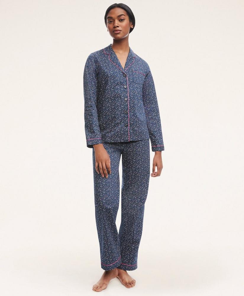 商品Brooks Brothers|Cotton Floral Pajama Set,价格¥1070,第1张图片
