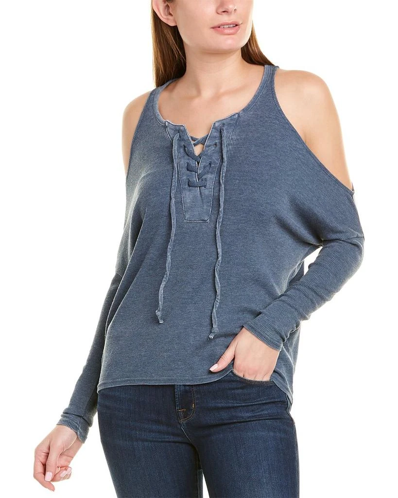 商品Chaser|Chaser Lace-Up Top,价格¥127,第1张图片
