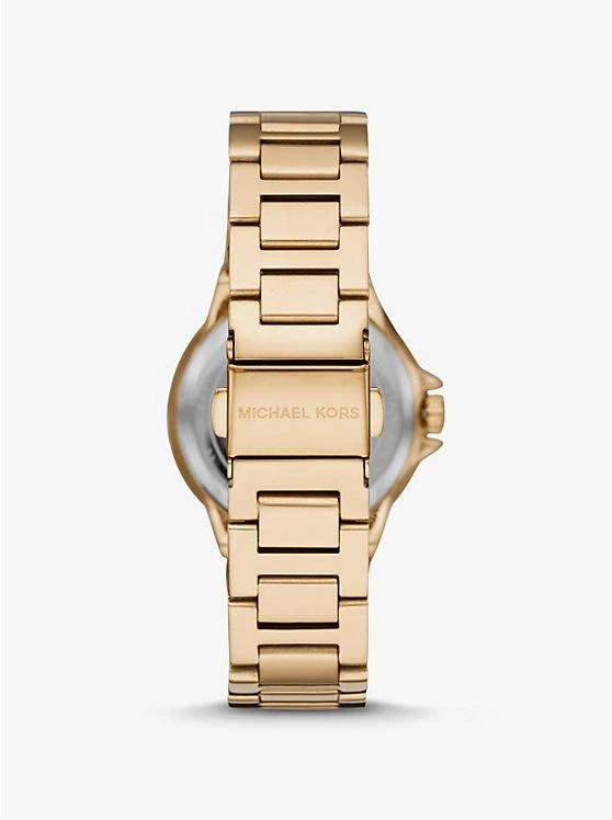 商品Michael Kors|Mini Camille Pavé Gold-Tone Watch,价格¥2076,第3张图片详细描述