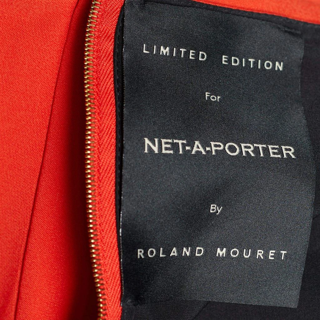 商品[二手商品] ROLAND MOURET|Roland Mouret Red Crepe Colston One Shoulder Jumpsuit S,价格¥1112,第4张图片详细描述