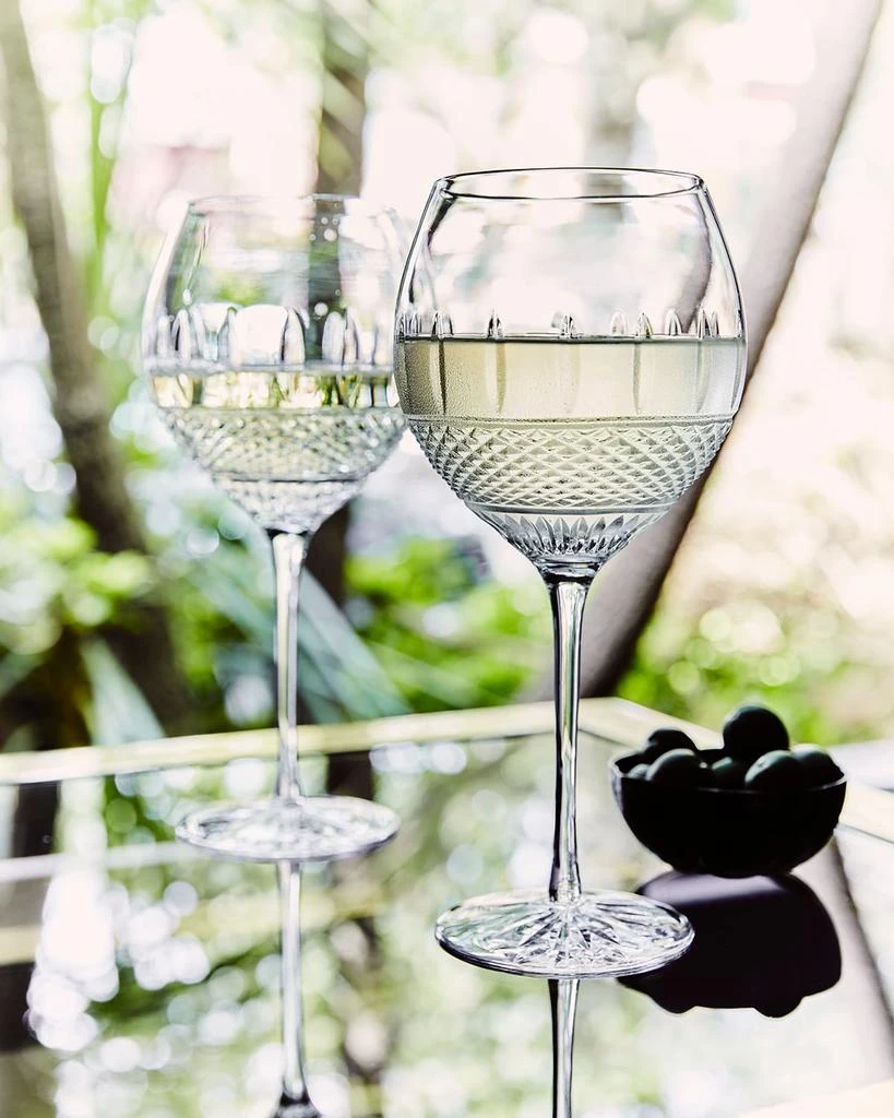 商品Waterford Crystal|Irish Lace Crystal White Wine Glasses, Set of 2,价格¥3180,第3张图片详细描述