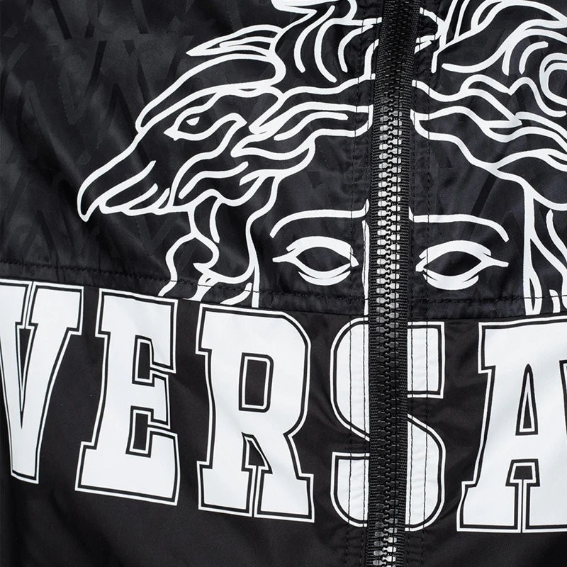 VERSACE 男士黑色尼龙夹克 A84360-A232567-A4008 商品