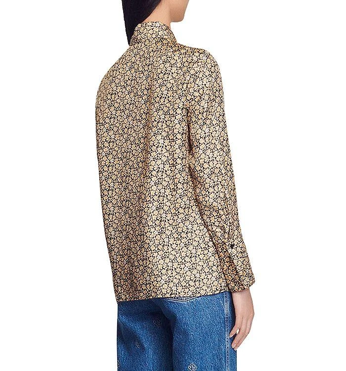 商品Sandro|Annita Floral Print Shirt,价格¥1478,第2张图片详细描述