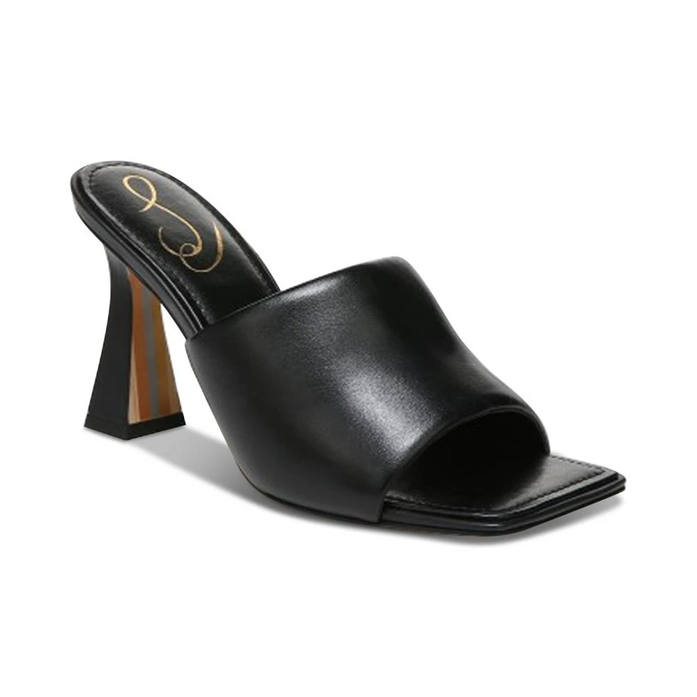 商品Sam Edelman|Women's Carmen Flared Heel Dress Mules,价格¥297,第1张图片