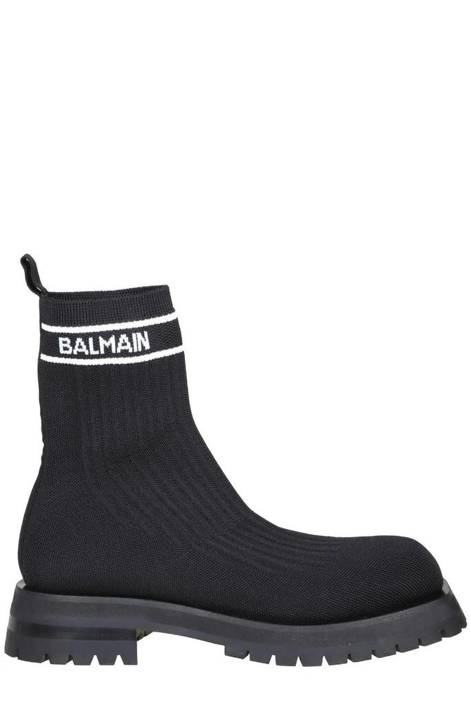 商品Balmain|Balmain Long Intarsia Knit Combat Boots,价格¥2907,第1张图片