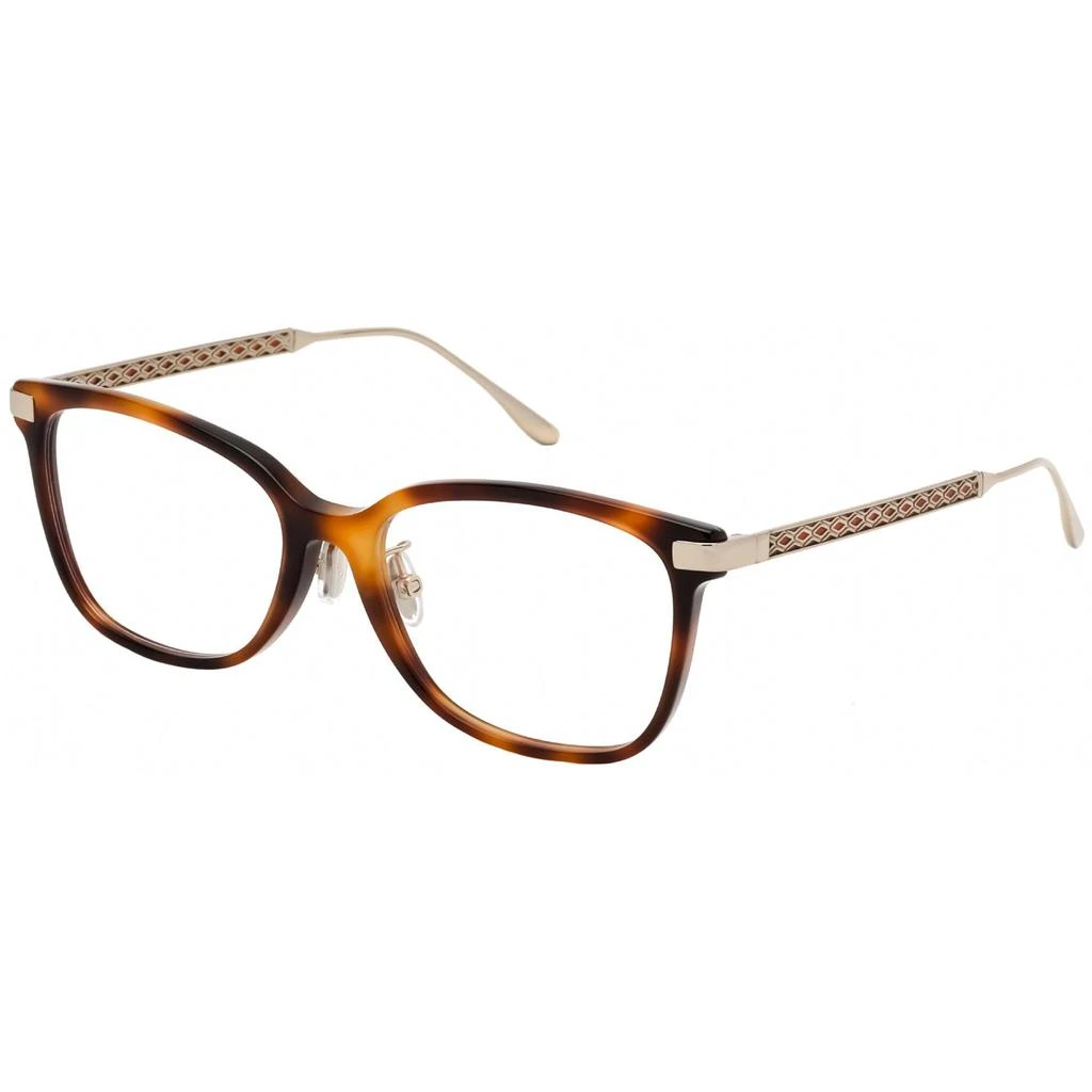 商品Jimmy Choo|Jimmy Choo Women's Eyeglasses - Clear Demo Lens Havana/Gold Frame | JC 236/F 0086 00,价格¥539,第1张图片