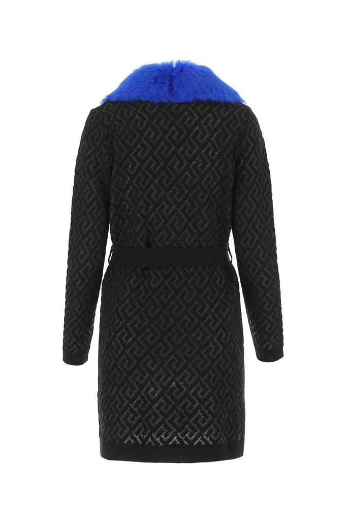 商品Versace|Versace V-Neck Belted Long Sleeved Cardigan,价格¥6729,第2张图片详细描述