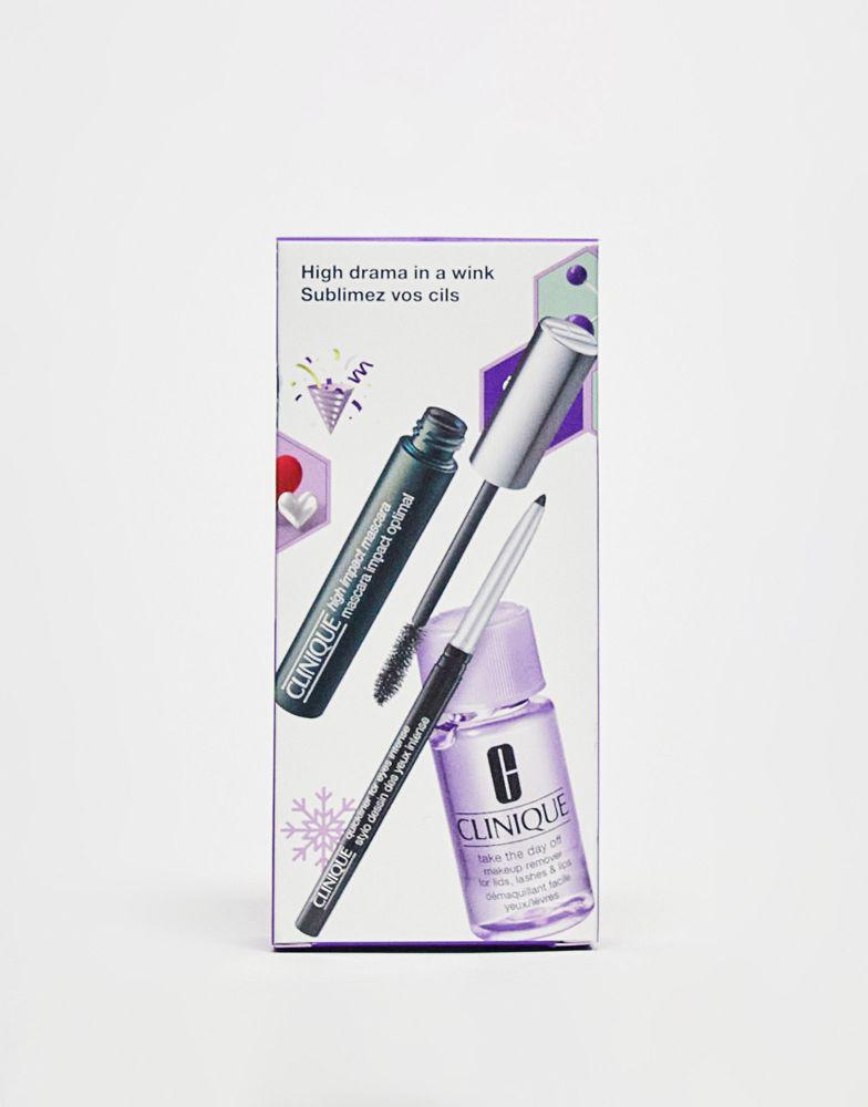 商品Clinique|Clinique High Impact Mascara Eye Makeup & Remover Gift Set (save 36%),价格¥203,第1张图片