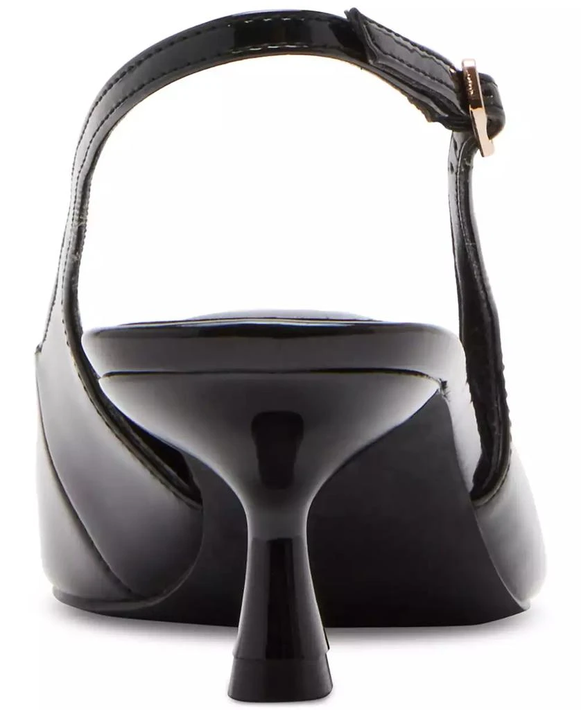 商品Madden Girl|Vogue Bow Slingback Kitten-Heel Pumps,价格¥363,第3张图片详细描述