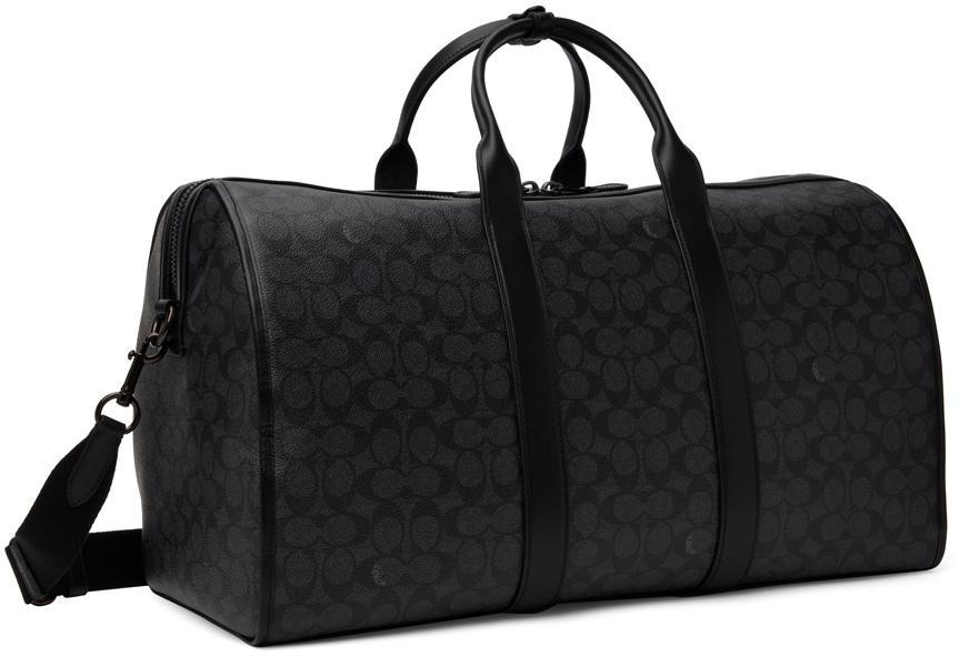 商品Coach|Gray Gotham Duffle Bag,价格¥4780,第5张图片详细描述