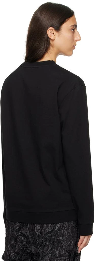 商品We11done|Black Printed Sweatshirt,价格¥1215,第3张图片详细描述