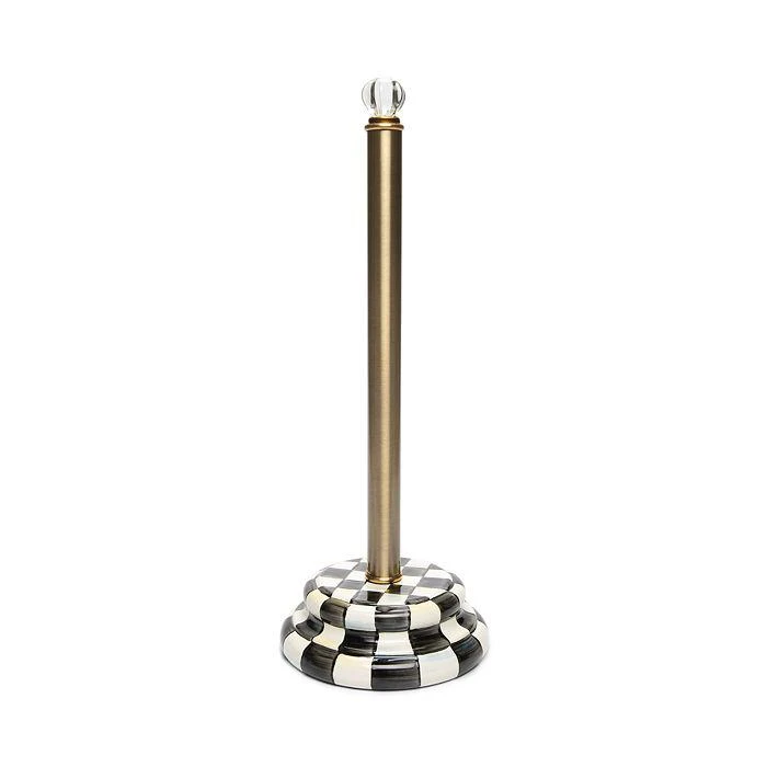 商品MacKenzie-Childs|Courtly Check Enamel Toilet Tissue Holder,价格¥746,第2张图片详细描述