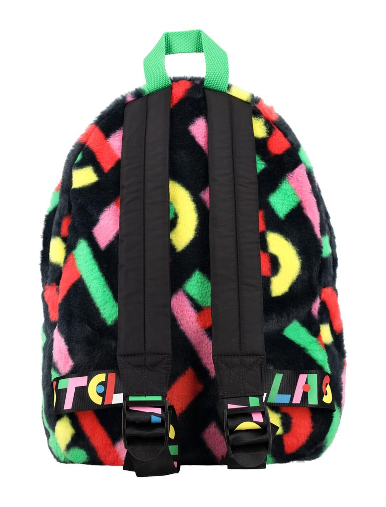 Stella McCartney Kids Fur Logo Backpack商品第4张图片规格展示