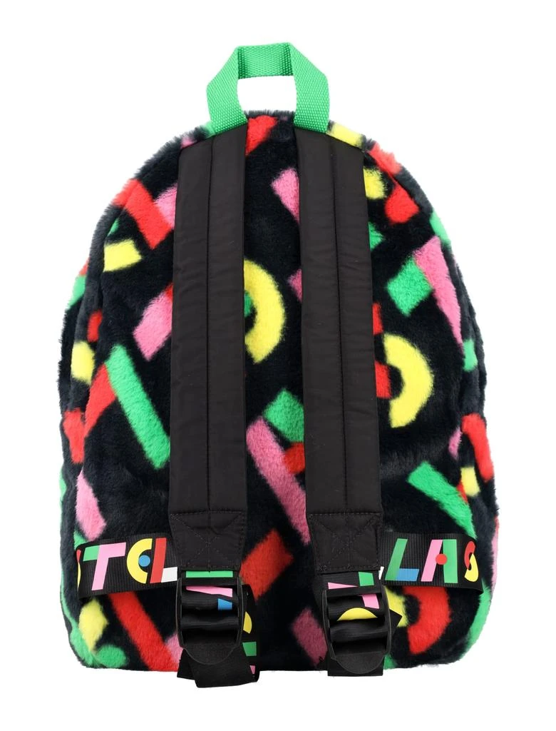 商品Stella McCartney|Stella McCartney Kids Fur Logo Backpack,价格¥981,第4张图片详细描述