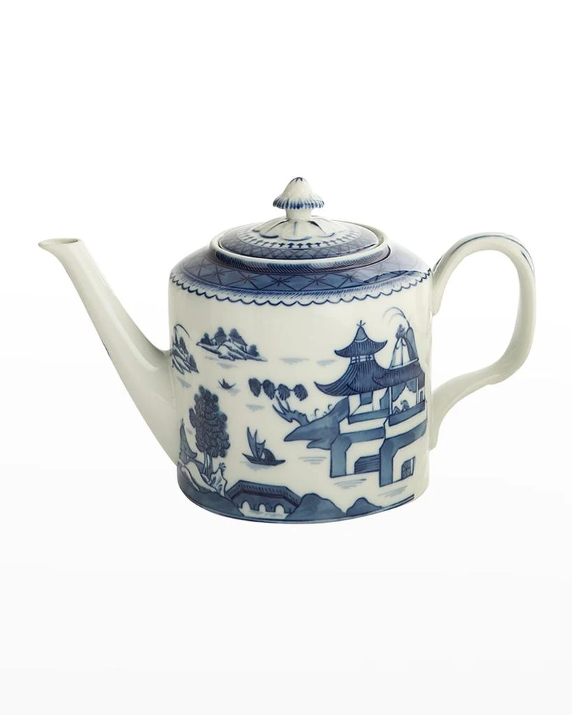 商品Mottahedeh|Blue Canton Teapot,价格¥1989,第1张图片