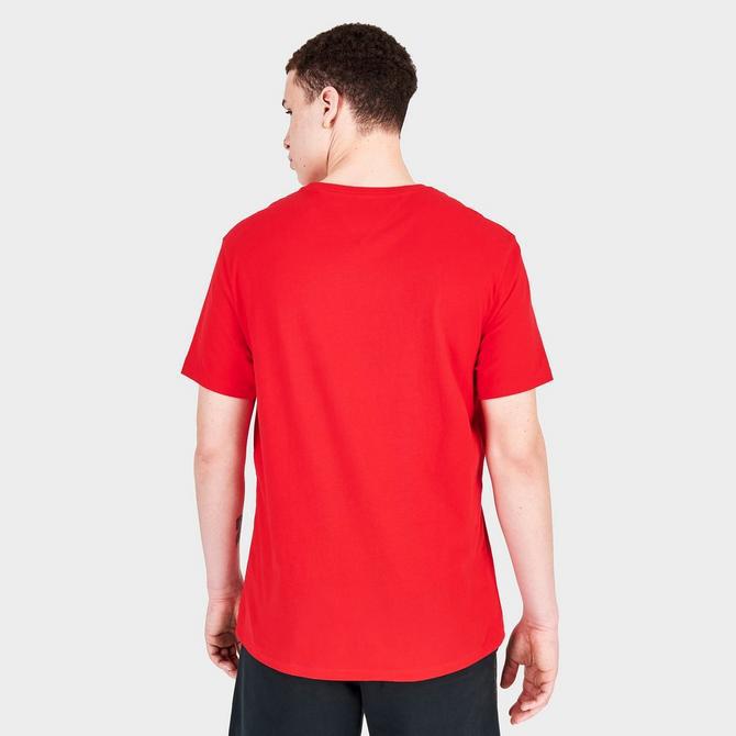 Men's Tommy Jeans Linear Logo Short-Sleeve T-Shirt商品第4张图片规格展示