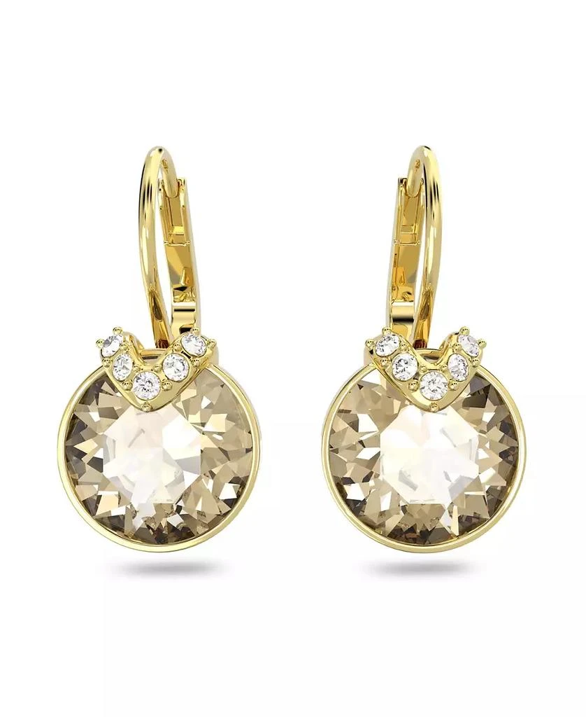 商品Swarovski|Crystal Round Cut Bella V Drop Earrings,价格¥519,第4张图片详细描述