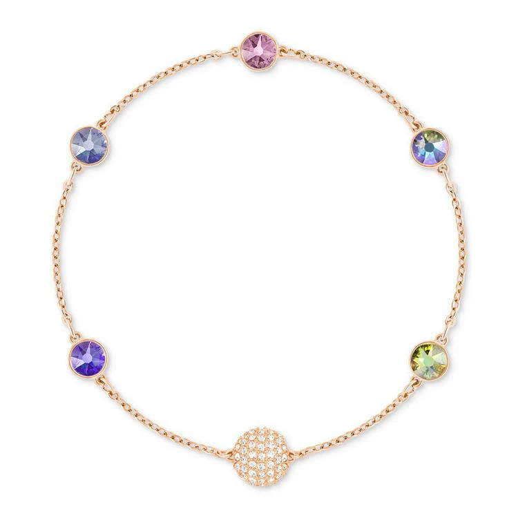 商品Swarovski|玫瑰金彩晶手链,价格¥585,第1张图片