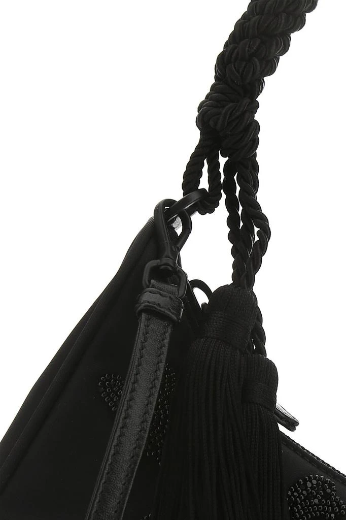 商品Prada|Black nylon shoulder bag,价格¥9265,第3张图片详细描述