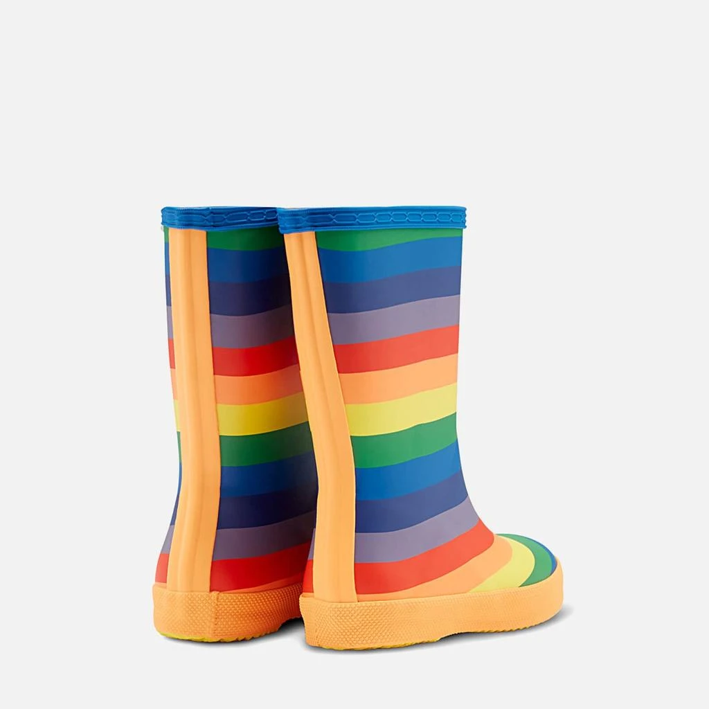 商品Hunter|Hunter Kids' First Classic Rainbow Wellington Boots - Multi,价格¥217,第4张图片详细描述