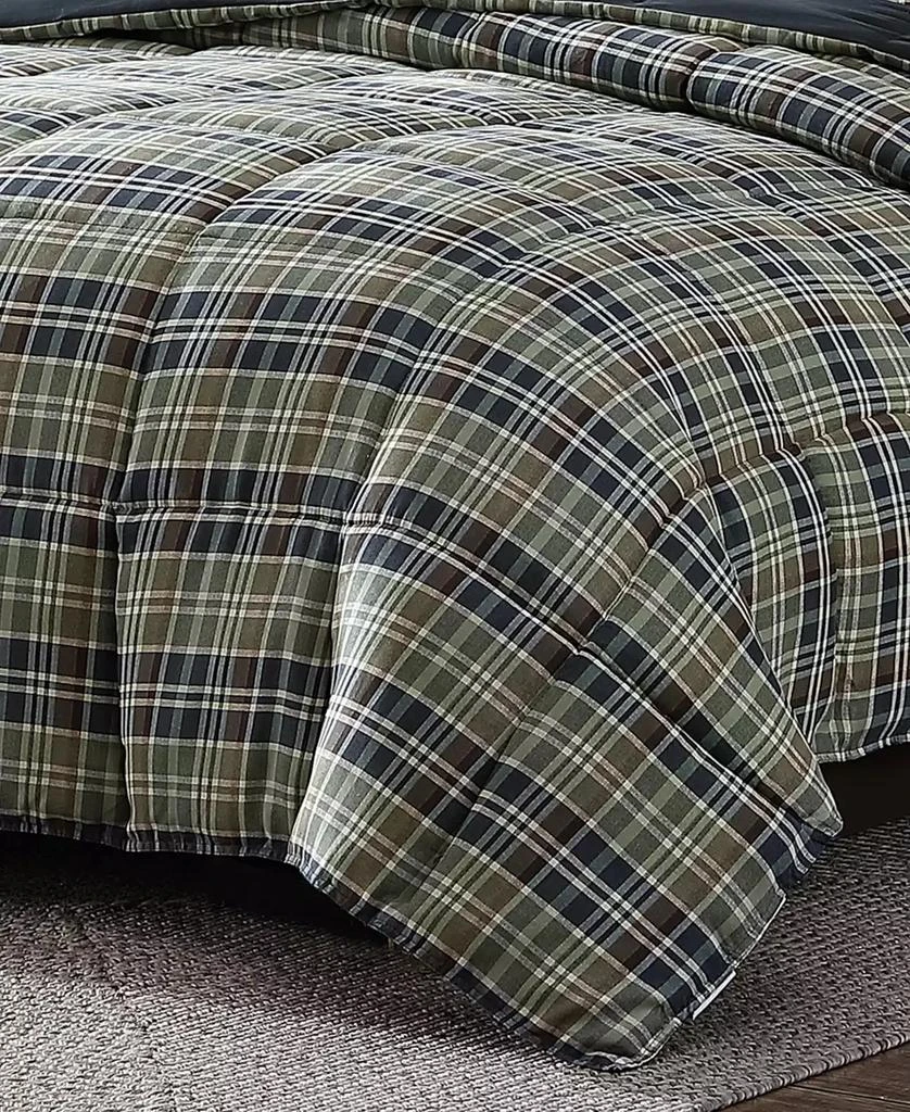 Rugged Plaid Microsuede Reversible Comforter Set 商品