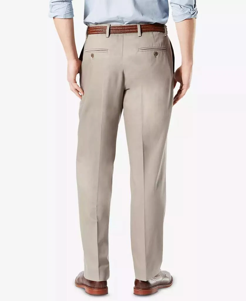 商品Dockers|Men's Signature Lux Cotton Classic Fit Creased Stretch Khaki Pants,价格¥241,第2张图片详细描述