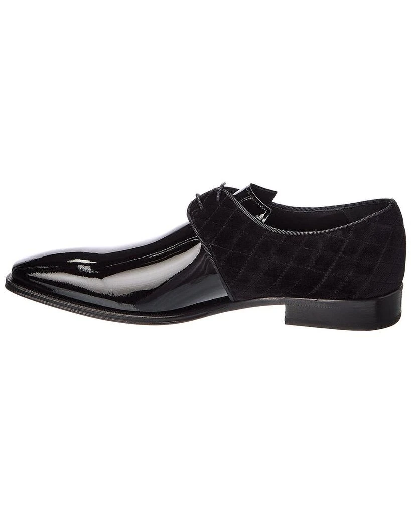 商品Mezlan|Mezlan Patent & Velvet Oxford,价格¥1109,第2张图片详细描述