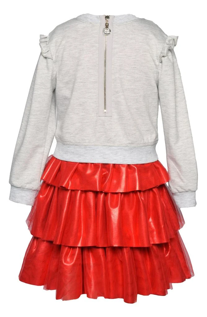 商品Truly Me|Kids' Rhinestone Sweatshirt & Tiered Skirt Set,价格¥188,第2张图片详细描述