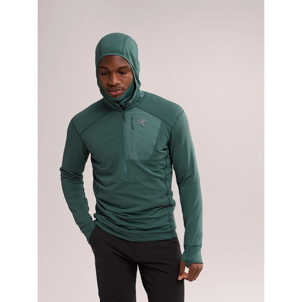 商品Arc'teryx|Arc'teryx Delta 1/2 Zip Neck Hoody Men's | Versatile Polartec Power Dry Fleece Hoody,价格¥1043,第4张图片详细描述